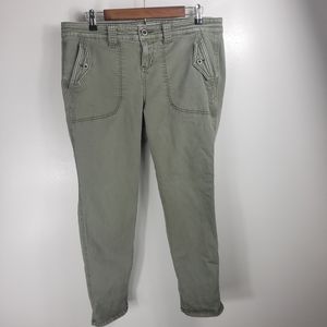 EUC 14 Torrid Green Skinny Jeans